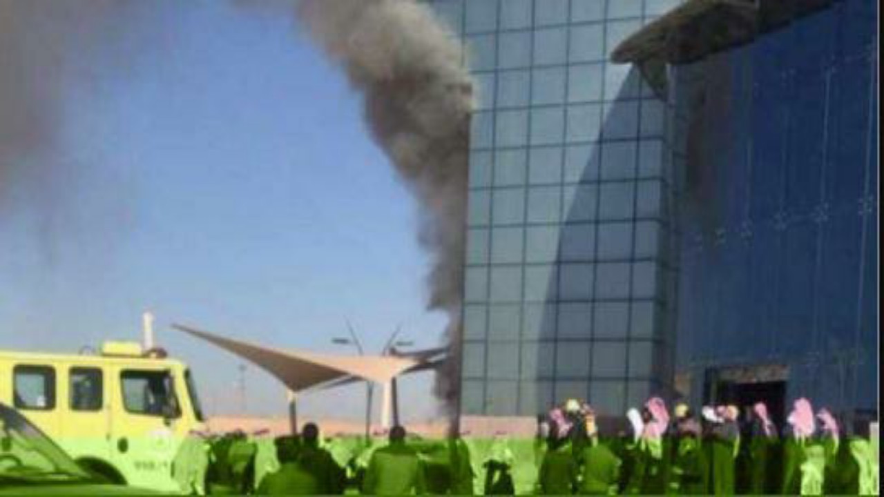 بيان عاجل من أمانة الجوف بشأن حريق مبنى بلدية ‎القريات