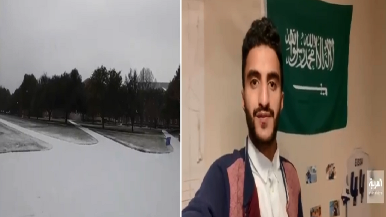 بالفيديو.. قصة مبتعث سعودي تطوع لمساعدة المتضررين من العاصفة الثلجية في تكساس