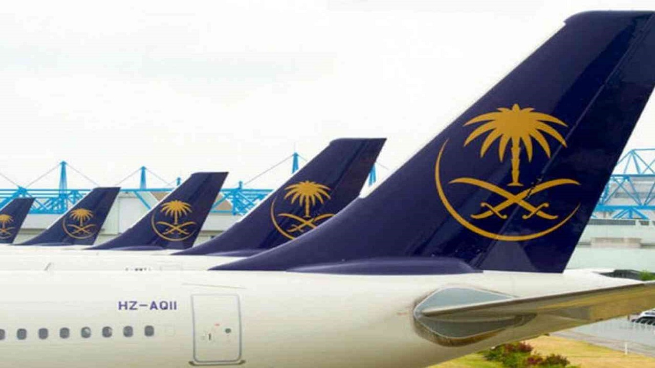 الخطوط السعودية: تذاكر الطيران المحجوزة قبل قرار تعليق الرحلات صالحة لمدة عام