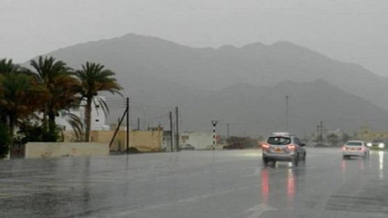 الأرصاد: أمطار رعدية على منطقة الباحة