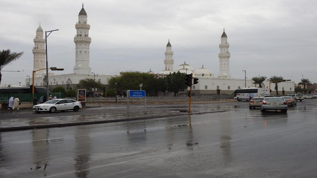 “الأرصاد”: أمطار رعدية على المدينة المنورة