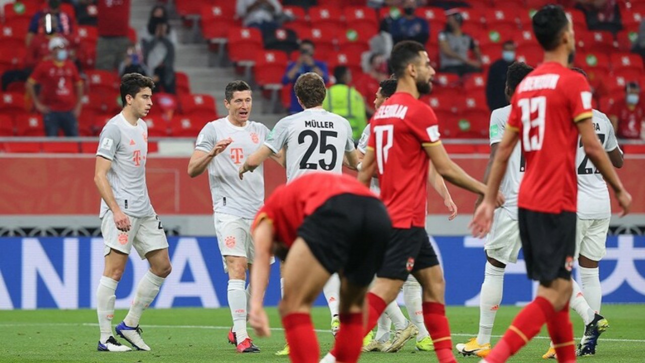 بايرن ميونيخ يتأهل إلى نهائي ‎كأس العالم للأندية بعد تخطيه الأهلي بثنائية
