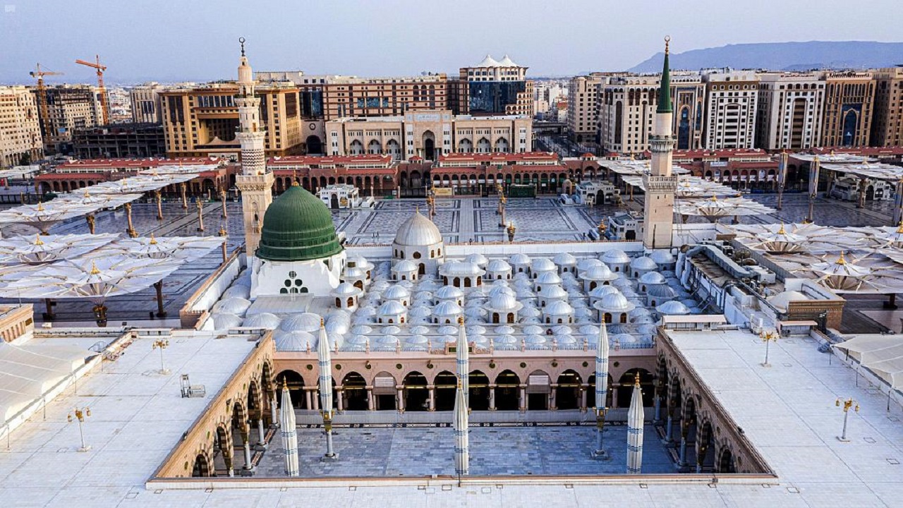 بالصور .. موضع الحصوة في المسجد النبوي ومكانتها التاريخية