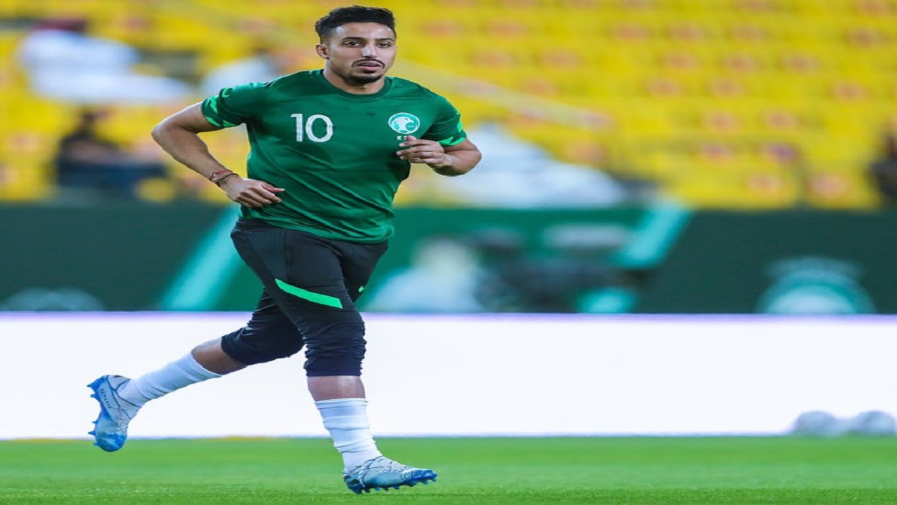 “سالم الدوسري” أفضل لاعب في مباراة المنتخب وفلسطين