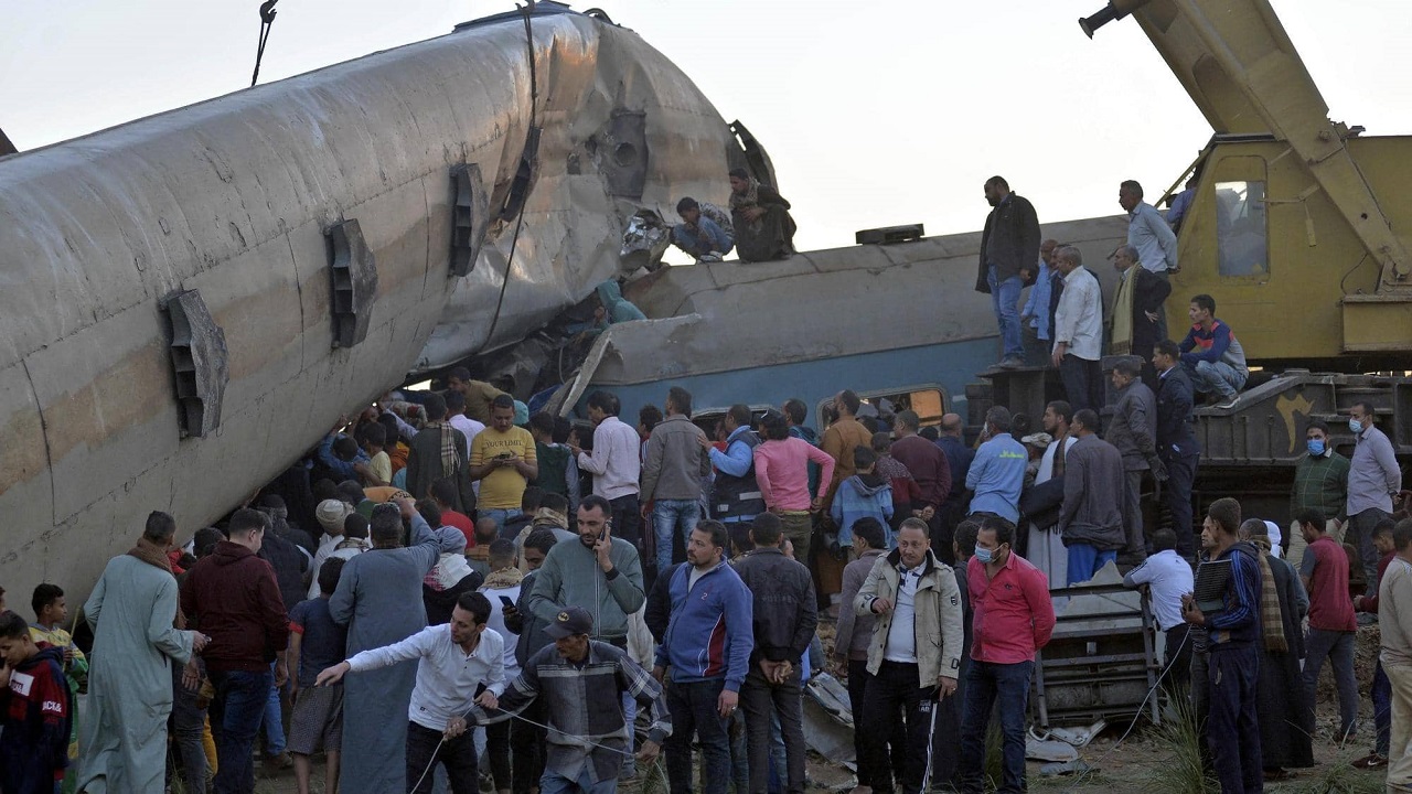 تقرير النيابة العامة المصرية بشأن حادث قطاري سوهاج