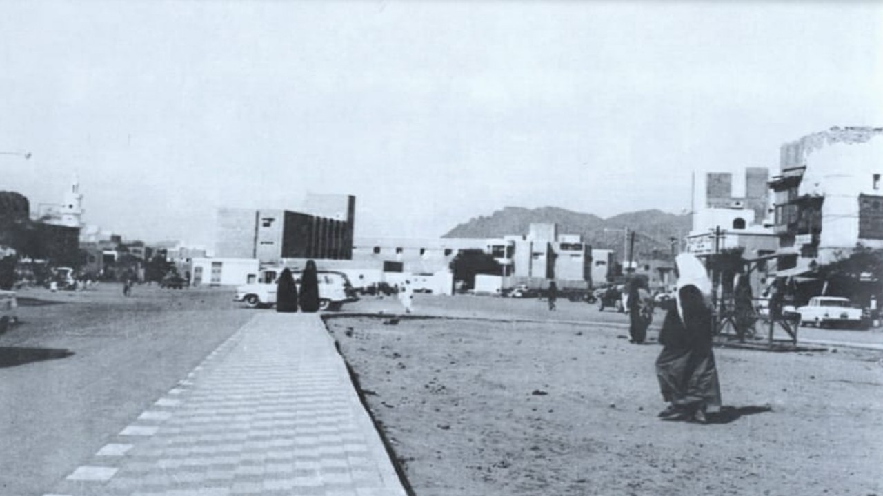 ‏صورة تاريخية لمستشفى الملك عبدالعزيز قبل 60 عامًا