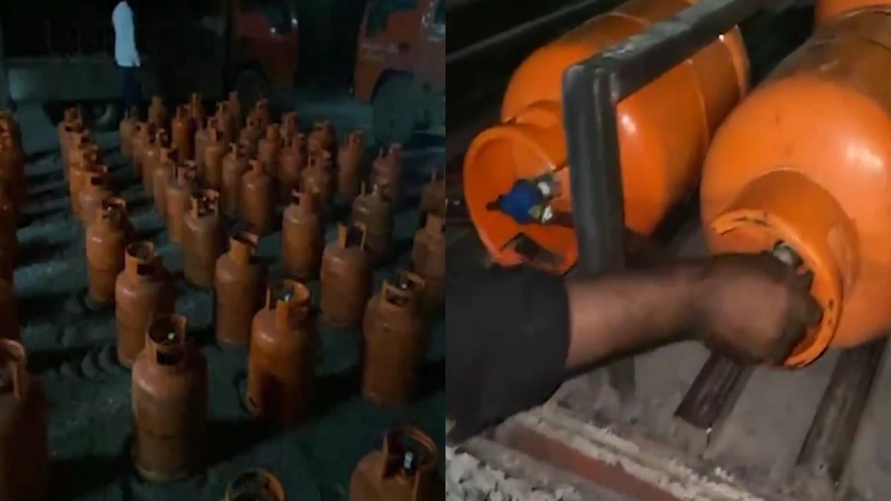 بالفيديو.. ضبط استراحة للغش بأسطوانات الغاز بالمدينة المنورة