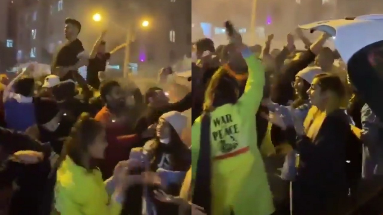 بالفيديو.. رقص شبان وفتيات في أحد شوارع طهران يثير الجدل