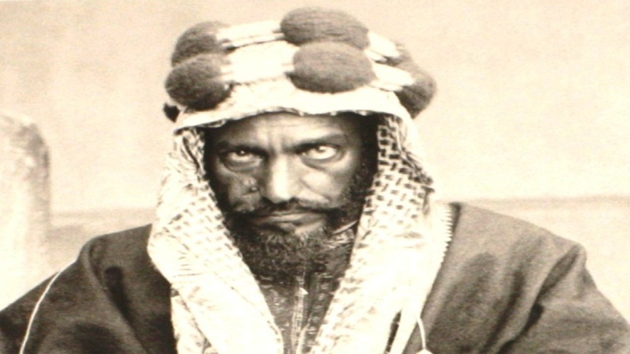 صورة نادرة للإمام عبدالرحمن الفيصل والد الملك عبدالعزيز