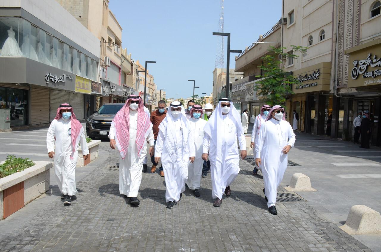 أمين الشرقية يتفقد عدد من مشاريع الأمانة التنموية في حاضرة الدمام