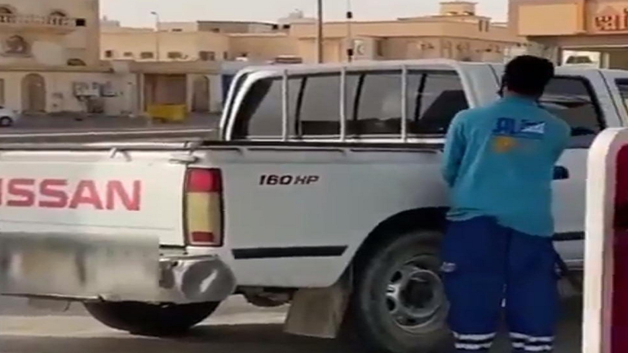 بالفيديو… ضبط مقيم مارس ‎التفحيط في محطة وقود بالخرج ‎