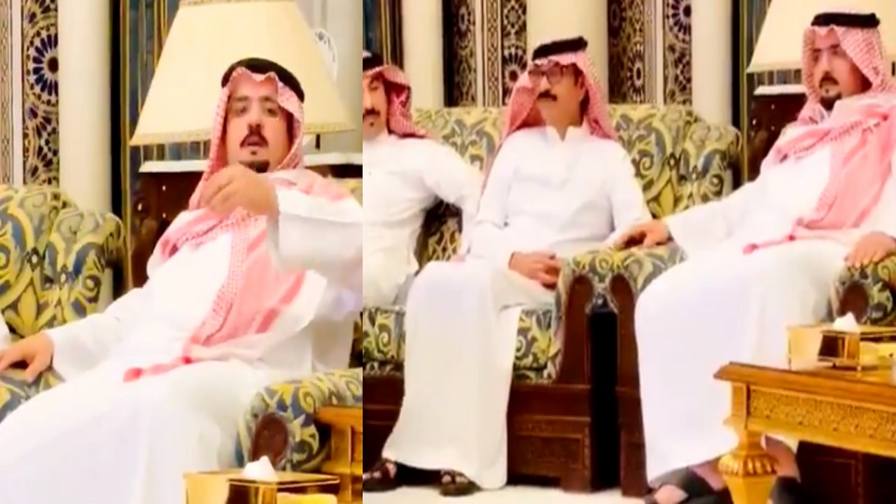 بالفيديو.. مواطن يتنازل عن قاتل ابنه بعد شفاعة الأمير عبد العزيز بن فهد