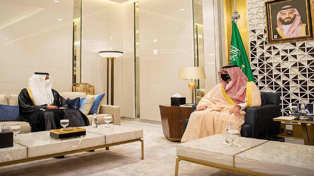سمو الأمير عبدالعزيز بن سعود يستقبل السفير الإماراتي وسفيرة بلجيكا لدى المملكة