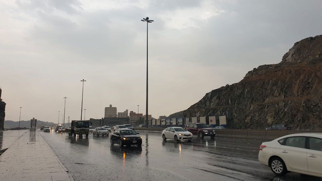 الأرصاد: أمطار رعدية على المدينة المنورة