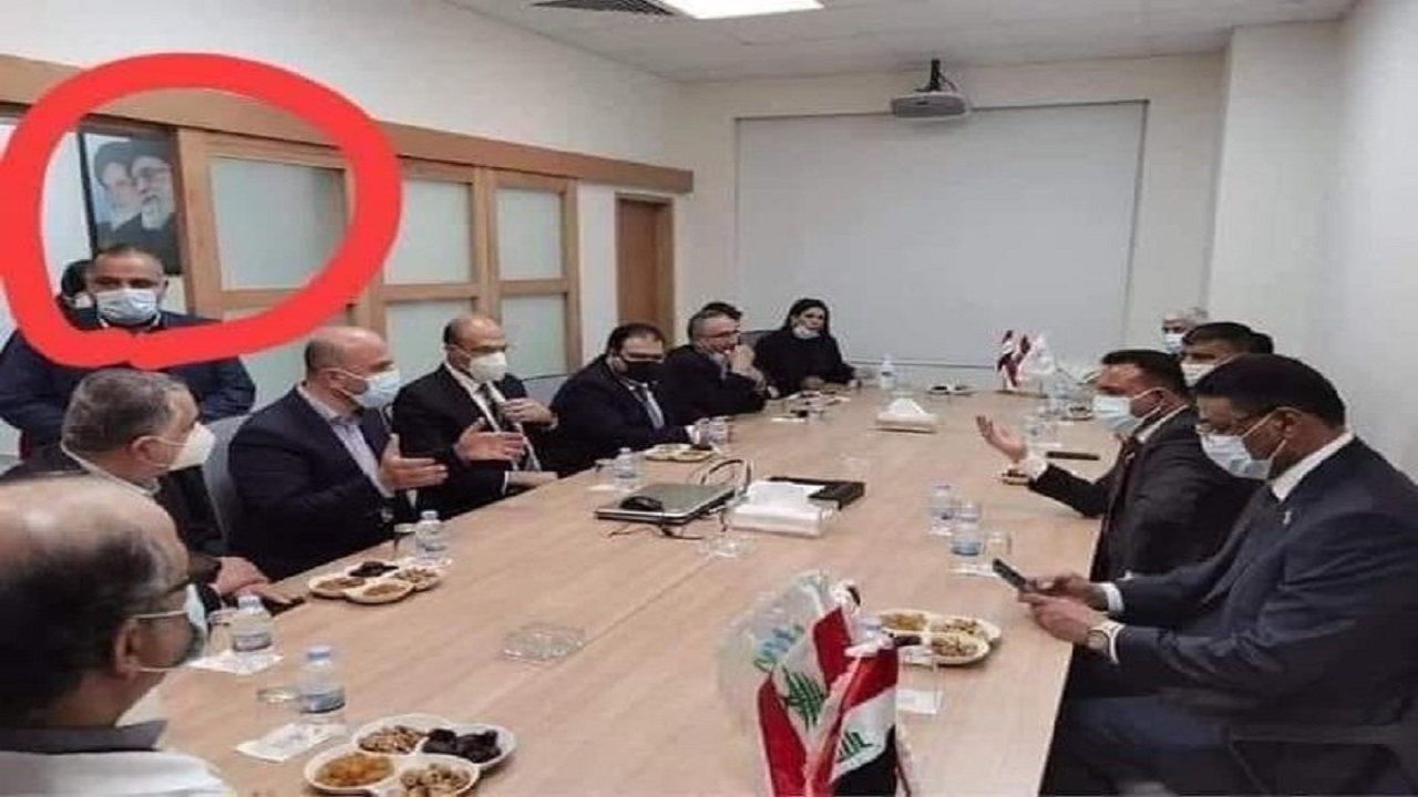 صورة لاجتماع بين مسؤولين عراقيين ولبنانيين تثير الجدل