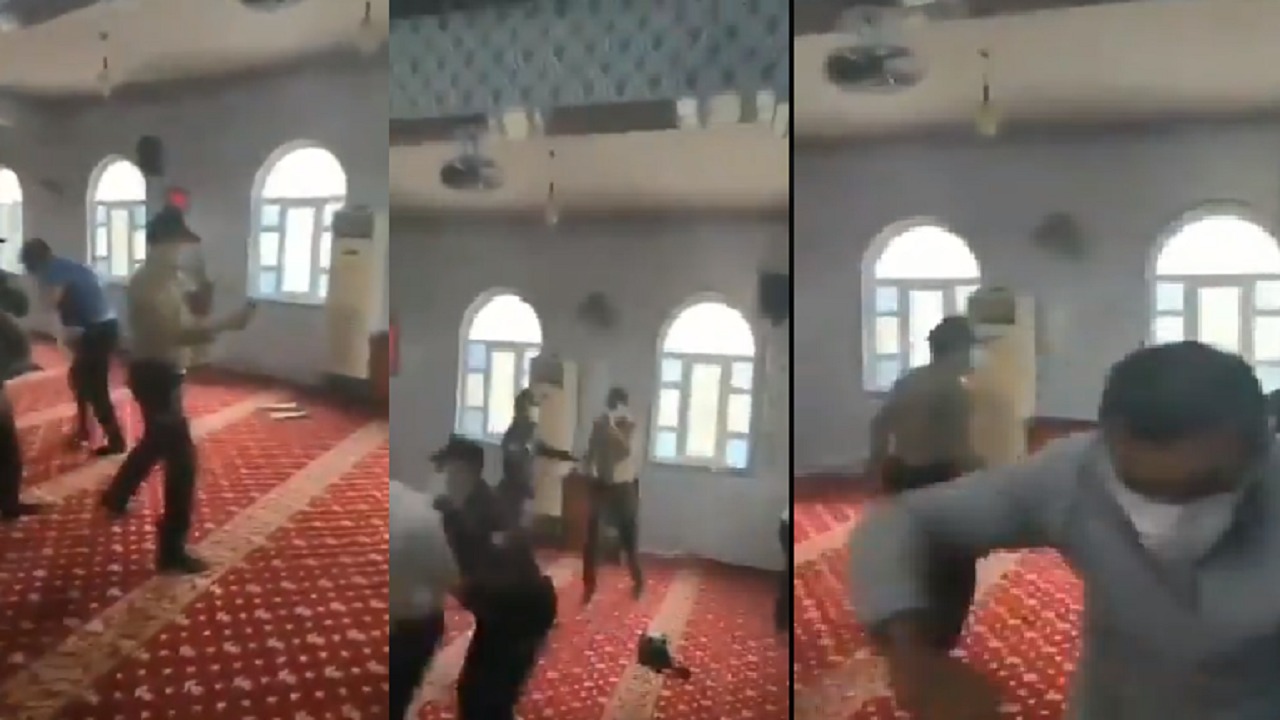 بالفيديو.. الشرطة التركية تستخدم غاز الفلفل الحار على المصلين داخل المساجد