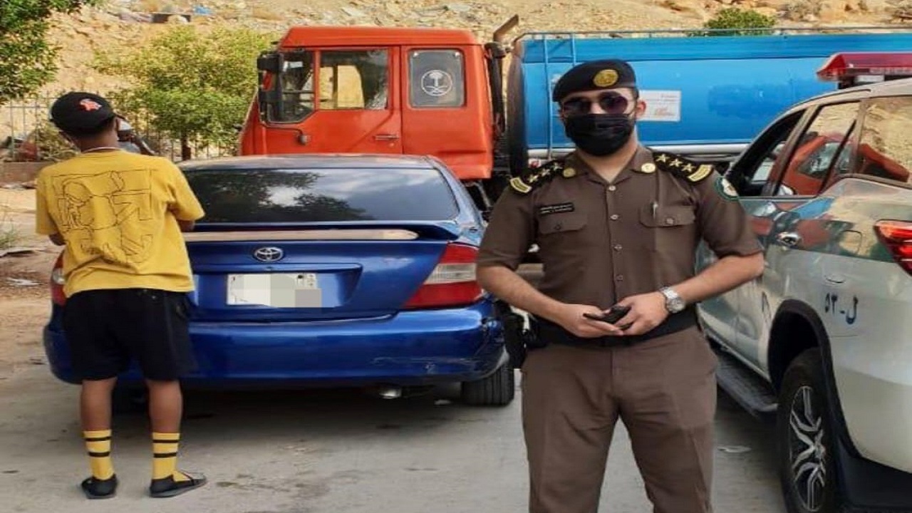 مرور الرياض يضبط قائد المركبة المتسبب في حادث حديقة اليمامة