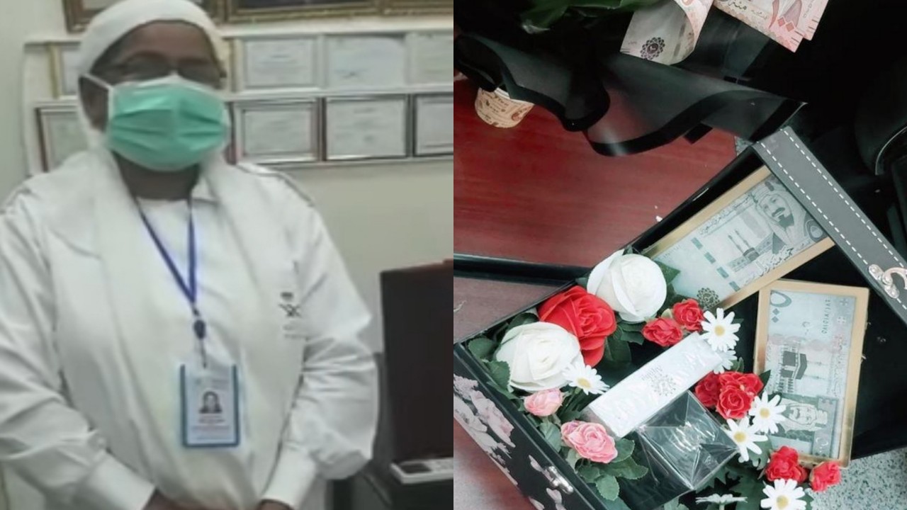 بالفيديو.. ممرضة هندية تحصل على تكريم بعد 19 عامًا من التفاني بالعمل في الطائف
