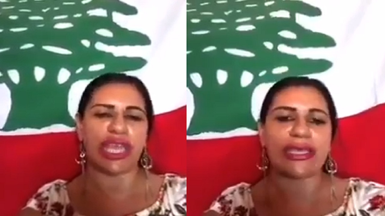 بالفيديو.. امرأة لبنانية لـ &#8220;شربل&#8221;: نزلتوا لبنان لمزبلة التاريخ