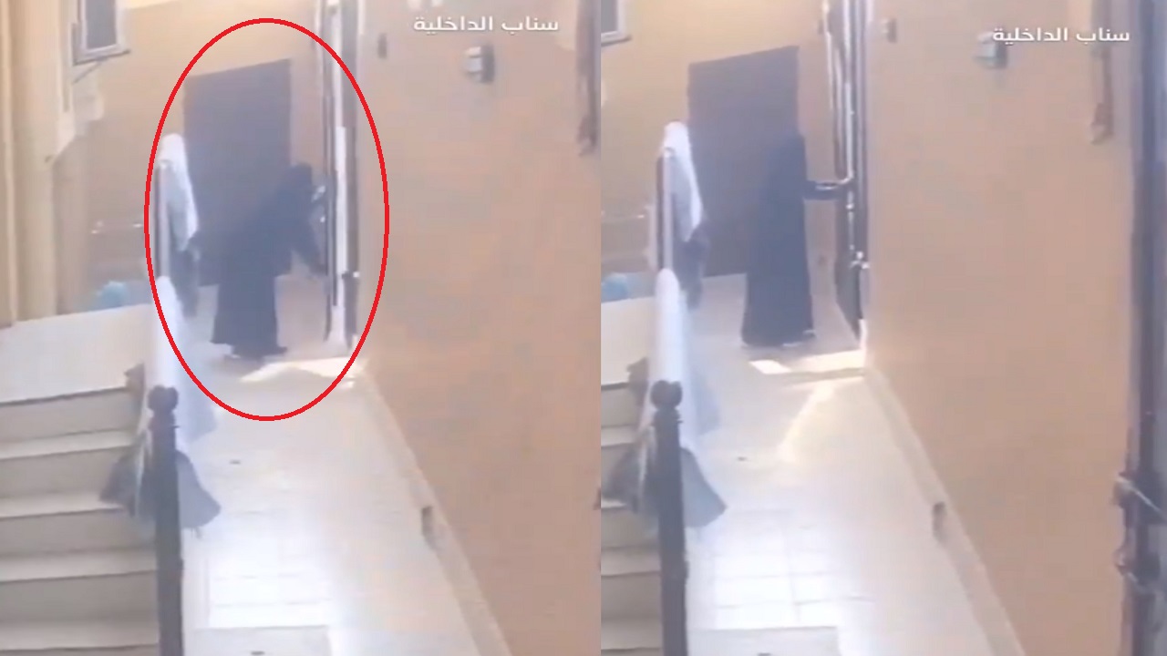 شاهد.. الإطاحة بامرأة يمنية سرقت عدة منازل في جيزان