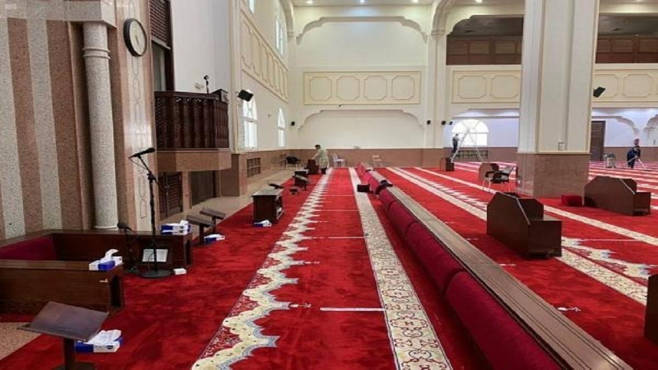 الشؤون الإسلامية تغلق 24 مسجداً مؤقتاً في 8 مناطق