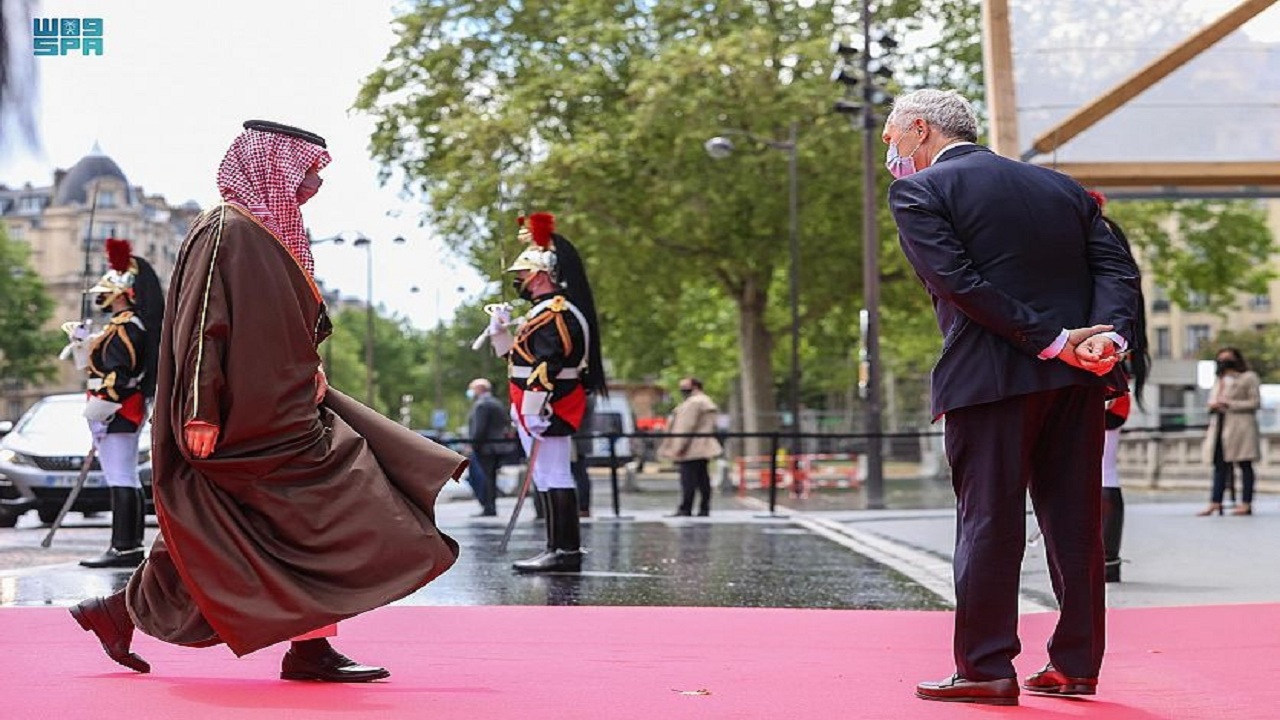 وزير الخارجية يرأس وفد المملكة المشارك في مؤتمر باريس نيابة عن ولي العهد