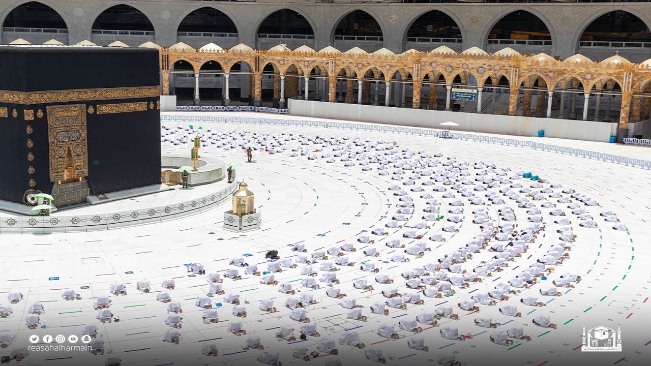 بالفيديو والصور.. خطبة الجمعة من المسجد الحرام
