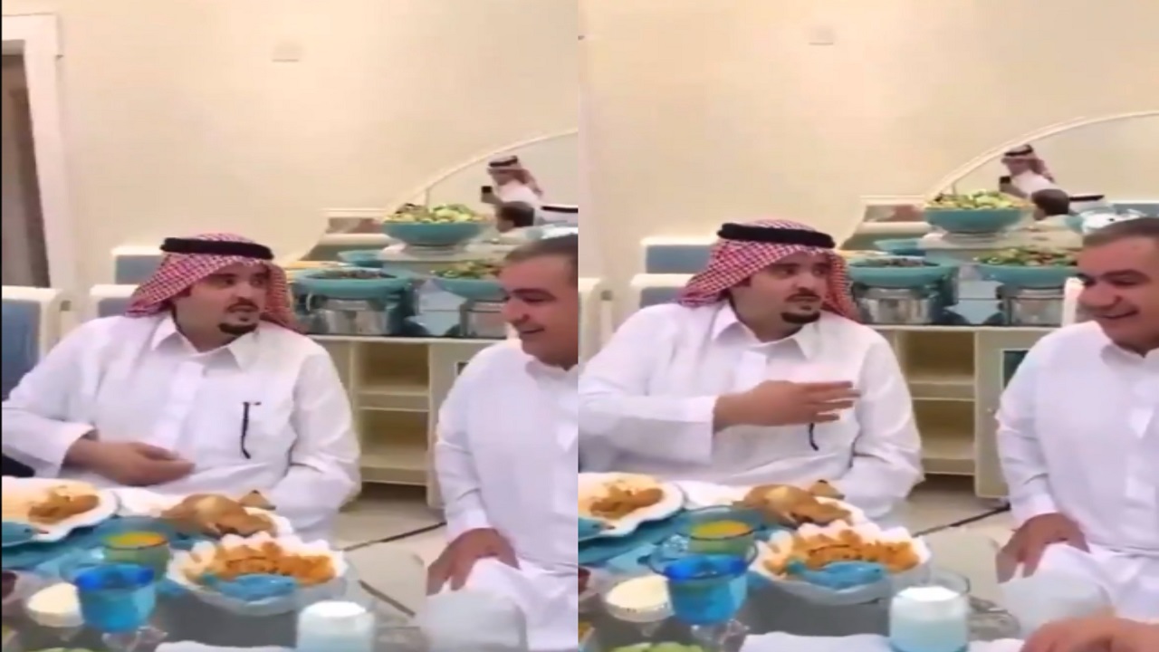 فيديو..الأمير عبدالعزيز بن فهد لخاله الوليد بن إبراهيم: &#8220;الله يفكك من ذا إن بي سي&#8221;