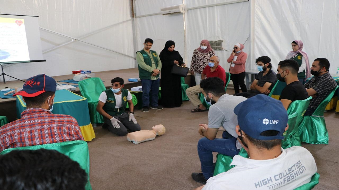 بالصور.. مركز الملك سلمان للإغاثة يدشن الحملة التطوعية الخامسة في مخيم الزعتري بالأردن