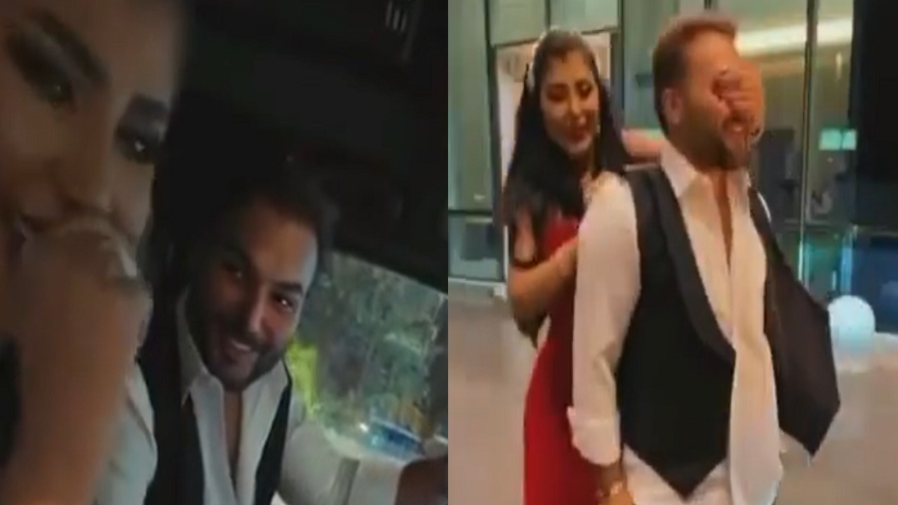 فيديو..سارة الكندري تفاجيء زوجها بسيارة باهظة في عيد ميلاده