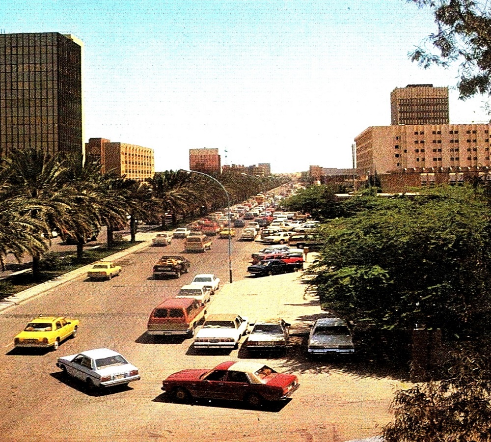 لقطة من أجواء الرياض قبل 40 عام تقريباً