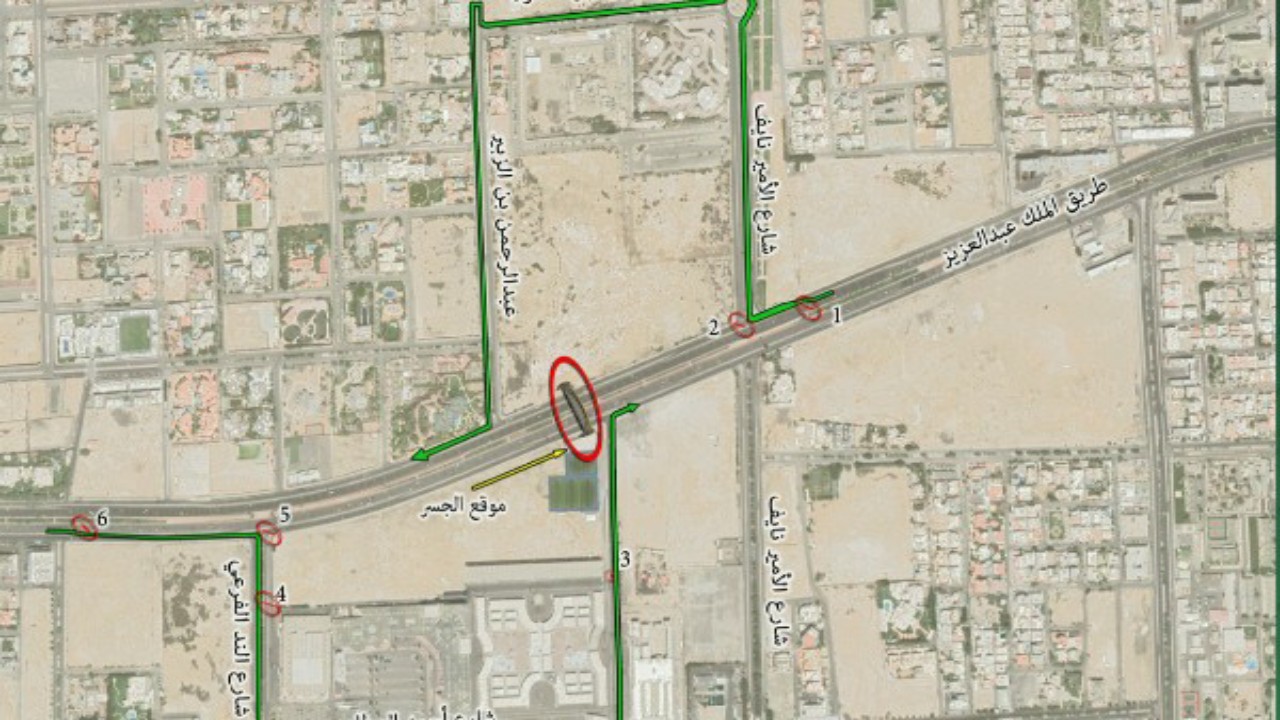 إغلاق طريق الملك عبدالعزيز بجدة الجمعة المقبلة