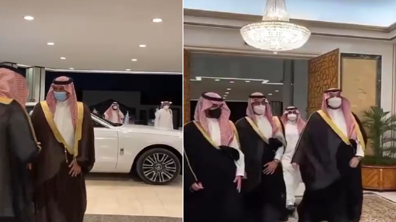 بالفيديو .. أمراء ومسؤولون يحضرون حفل زفاف الأمير سلطان بن تركي