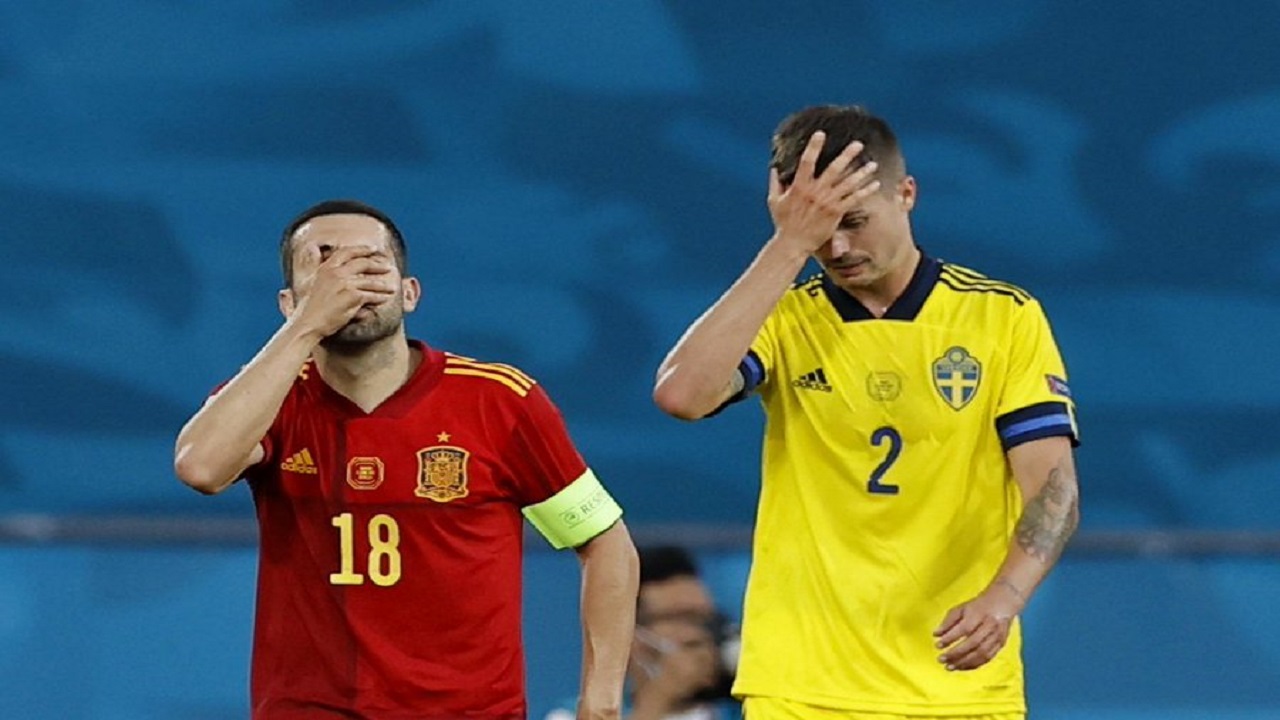 إسبانيا تسقط في فخ التعادل أمام السويد بـ &#8220;يورو 2020&#8221;