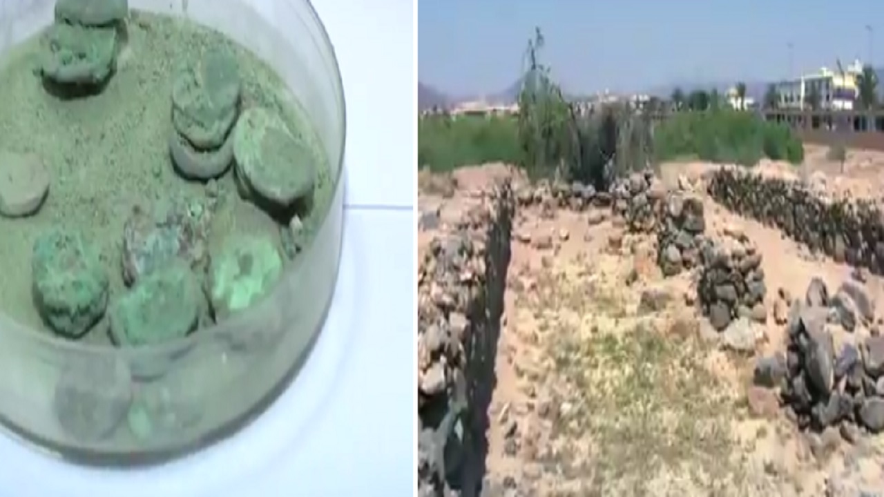 بالفيديو.. اكتشاف عملات نقدية تاريخية وأول مسجد أُقيم في نجران