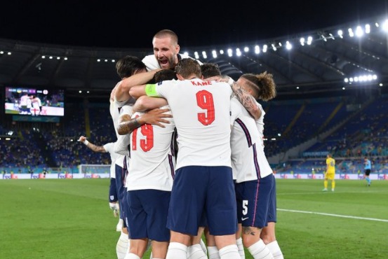 إنجلترا تتأهل لنصف نهائي يورو 2020 بعد فوزها على أوكرانيا