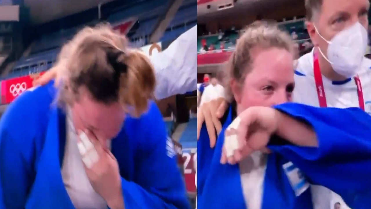 فيديو..انهيار لاعبة الجودو الإسرائيلية بعد هزيمتها أمام نظيرتها اليابانية