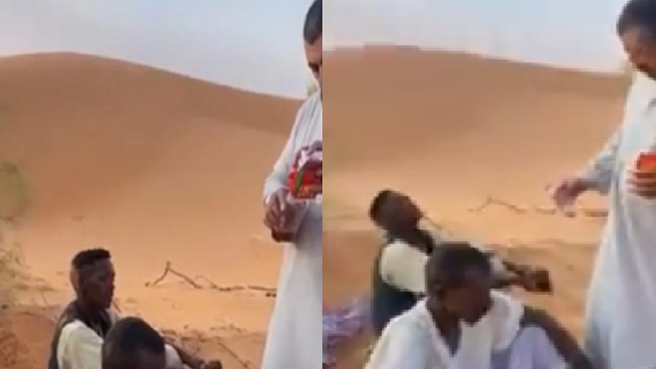 بالفيديو.. “منقذ الوافدين” في صحراء نفود يكشف تفاصيل الواقعة