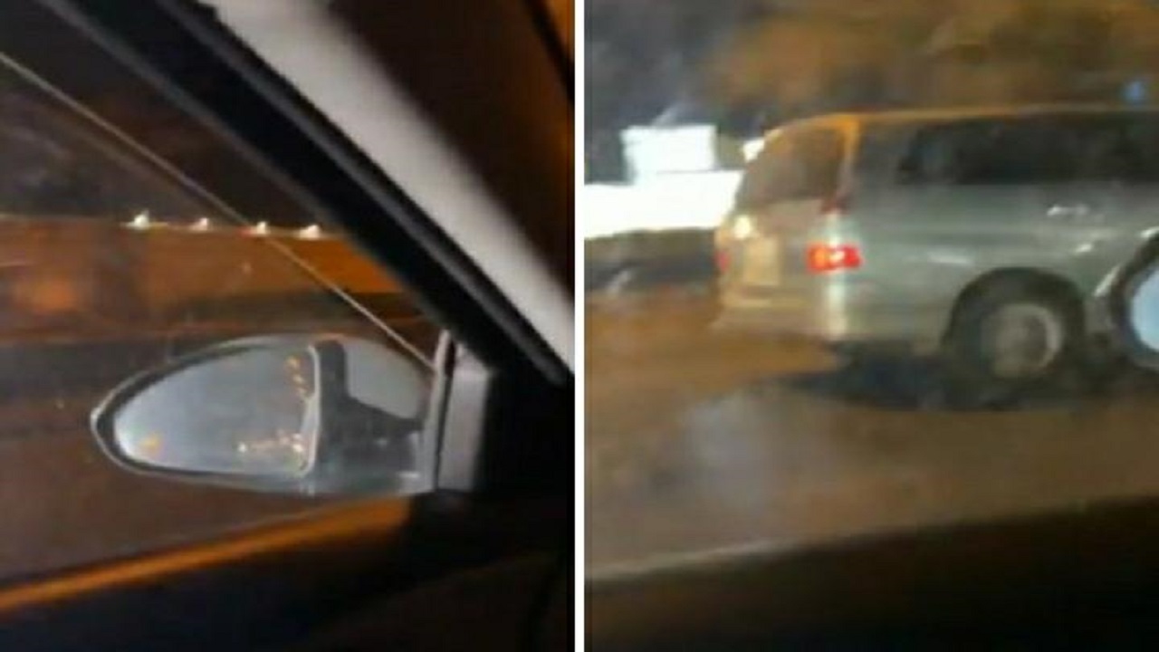 بالفيديو.. مواطن يتعرض للاعتداء والتهديد أثناء قيادته السيارة
