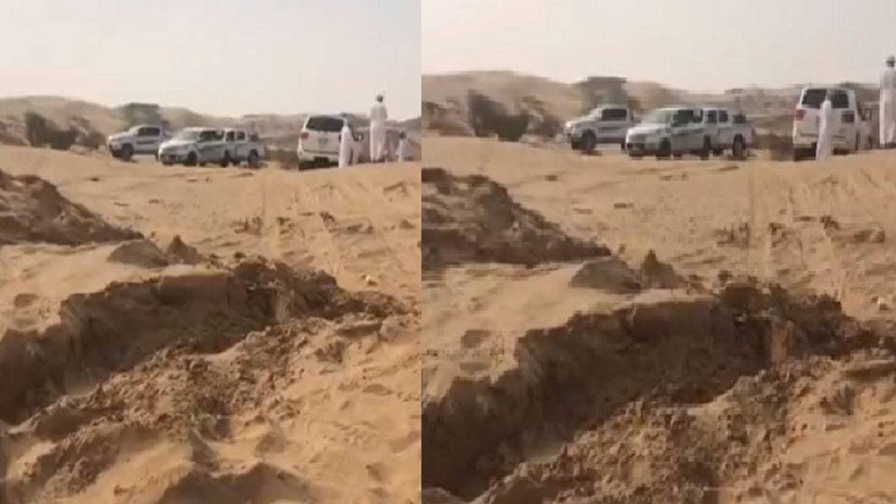 بالفيديو.. العثور على «مسن» بعد فقده في منطقة صحراوية بوادي الدواسر