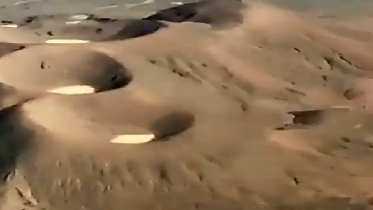 بالفيديو.. مناظر للأثار البركانية في المدينة المنورة