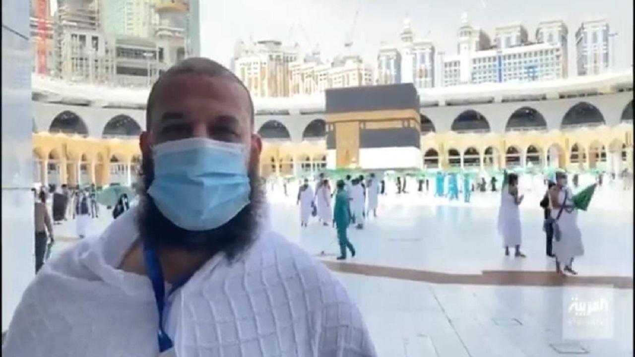بالفيديو.. حاج مصري يتحدث عن التفويج إلى ‎الحرم المكي وأداء طواف القدوم