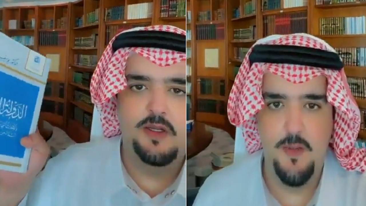 بالفيديو.. الأمير عبدالعزيز بن فهد يعلن الانتهاء من مكتبته الخاصة
