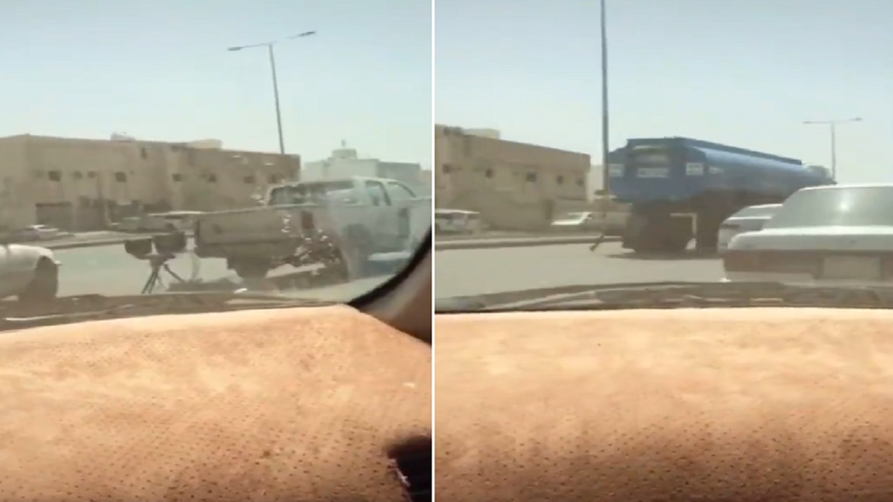 بالفيديو .. قائد مركبة يوثق لحظة اصطدامه بجهاز “ساهر”
