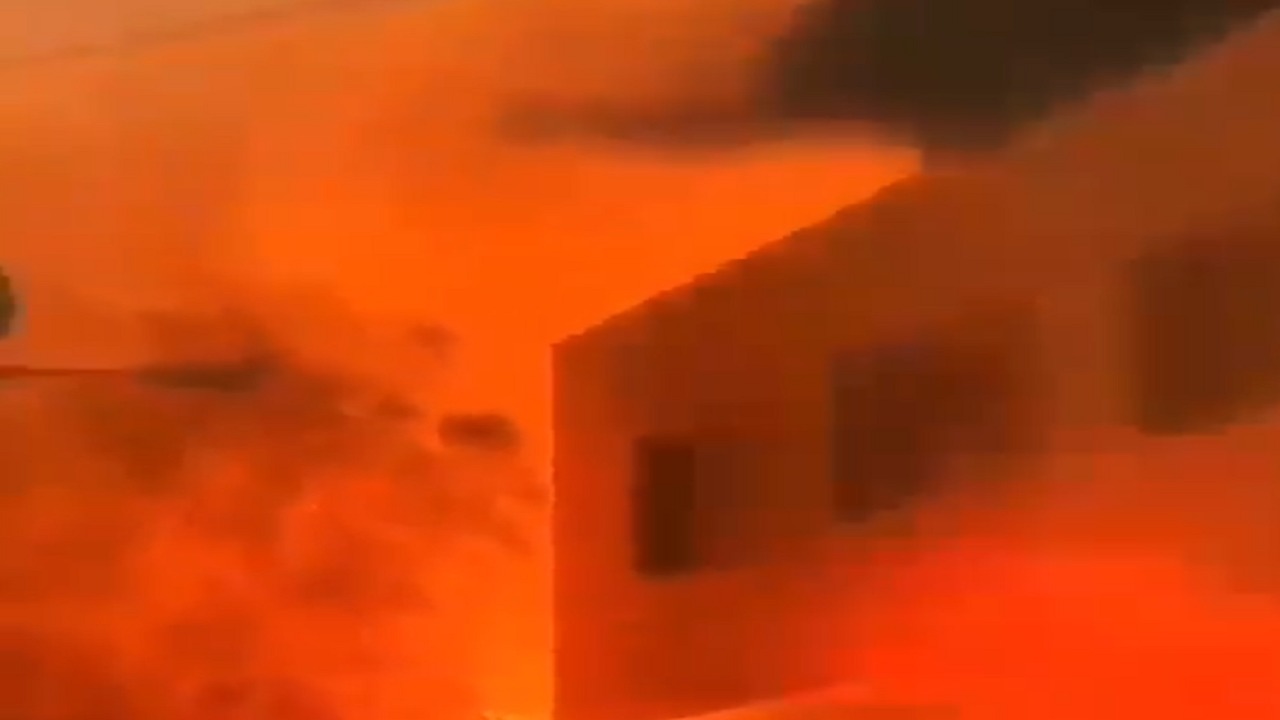 فيديو.. انفجار ضخم قرب مقر التليفزيون الإيراني