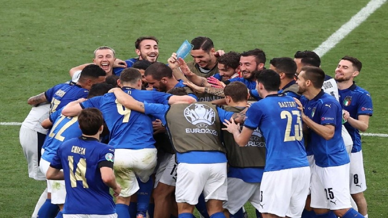 إيطاليا تتأهل لنهائي يورو 2020 على حساب إسبانيا