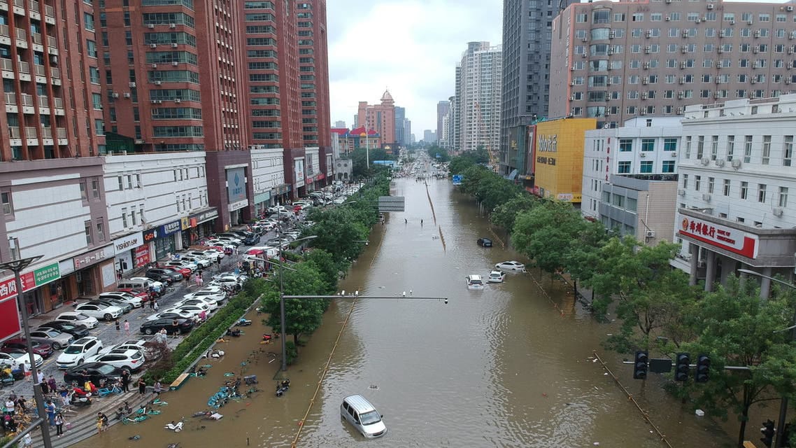 مصرع 21 شخصاً جراء أمطار غزيرة تضرب الصين