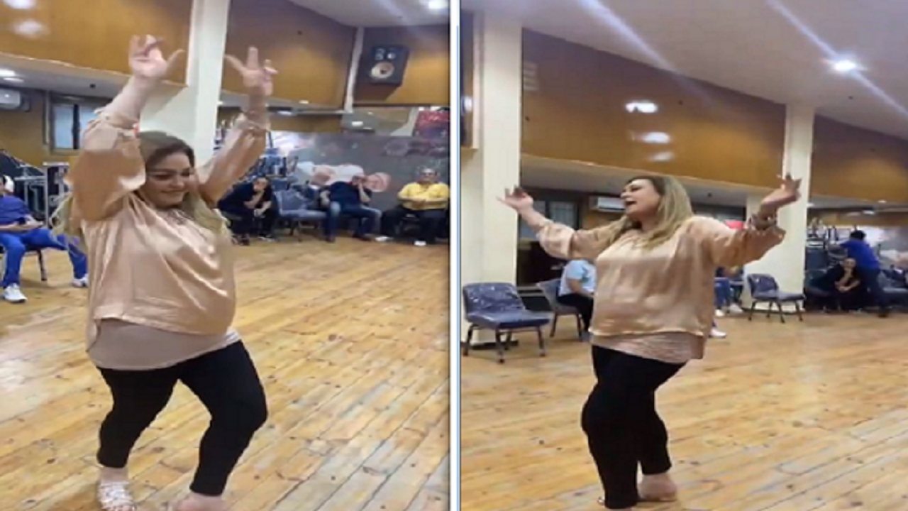 بالفيديو.. نهال عنبر في وصلة رقص خلال كواليس &#8220;زقاق المدق&#8221;