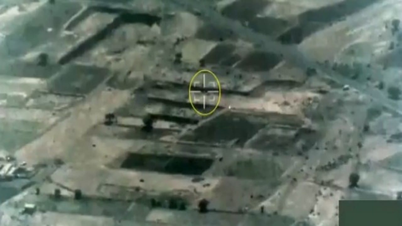 التحالف ينشر لقطات توثق تدمير منصة إطلاق للطائرات المسيّرة في صنعاء &#8220;فيديو&#8221;