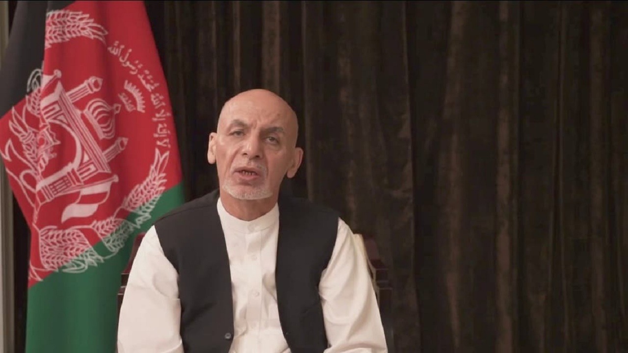 بالفيديو.. الرئيس الأفغاني: فراري بالأموال من أفغانستان محض أكاذيب